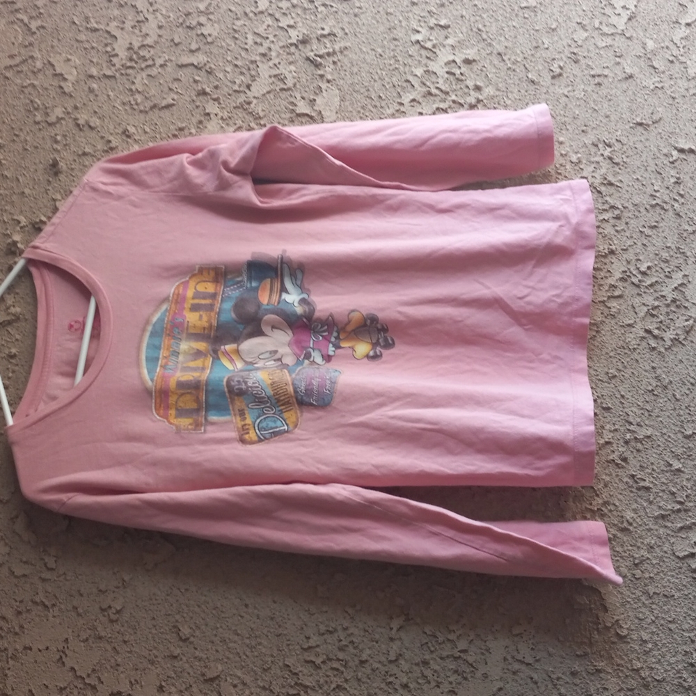 Vintage style Minnie diner Drive in short l/s Med